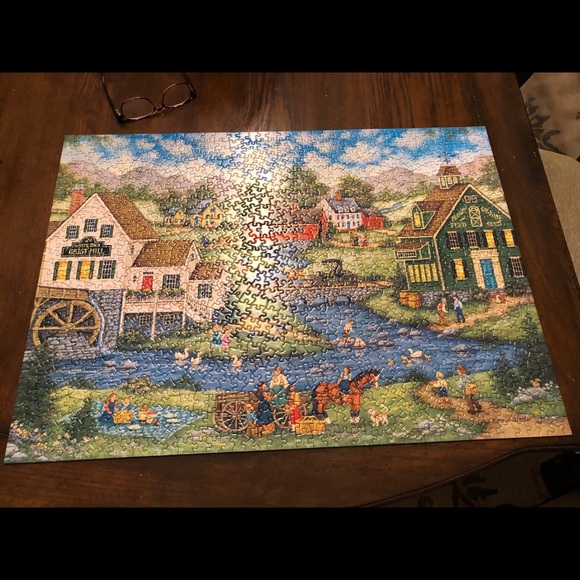 1000 piece “Bonnie White Gallery” scenic jigsaw puzzle - Picture 5 of 5